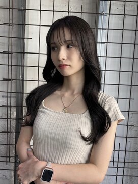 ウム(UMM) 韓国風ヘア / グレージュカラー