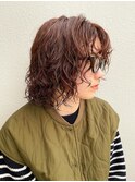morio 札幌　ボブパーマ　相木珠里