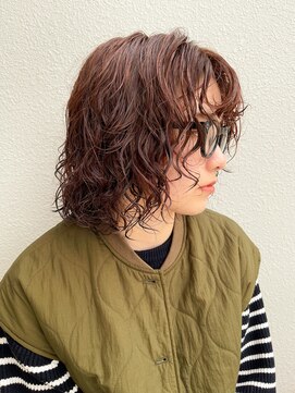 モリオ フロム ロンドン サッポロファクトリー店(morio FROM LONDON) morio 札幌 ボブパーマ 相木珠里