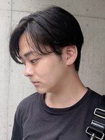 パドル(Paddle)&nbsp;メンズ/韓国ヘア/センターパート/ダウンパーマ