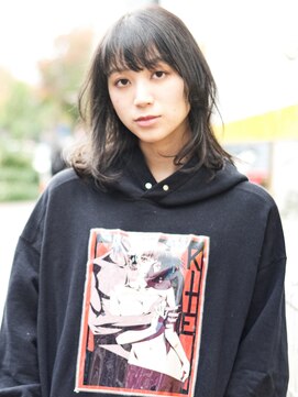 ビュートリアム 福岡(BEAUTRIUM) 乾かすだけで決まる顔まわりにレイヤーを入れた重めロブヘアー