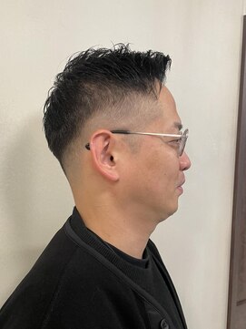 グレイスフルバーバーロンドン 大宮店(Graceful Barber London) 【40代 男性】ロンドンアイロンショート（大宮/バーバー）