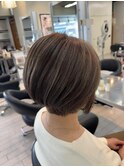 白髪ぼかしハイライト