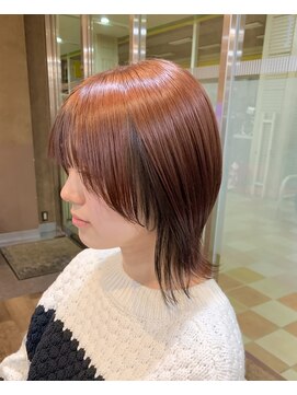 美容室 スタイルエキシティ(STYLE EKI CITY) 大人可愛いインナーカラー/イヤリングカラー/ウルフボブ