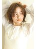 前髪カット＋透明感カラー　￥9000