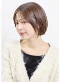 まとまる丸みボブ×似合わせカット【瀧上丈司】