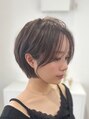 スイ(suiw) 女性らしさのあるショートも人気上昇中!まとまるカットで朝楽に