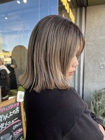 ディスコヘアー ベッロ(DISCO HAIR bello)&nbsp;外ハネボブ×バレイヤージュ