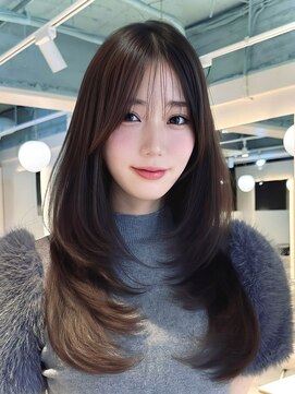 マリアバイアフロート(Maria by AFLOAT) 【大人可愛いレイヤーカット/ココアブラウン】中屋