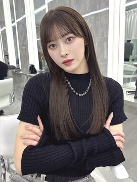 マウル ナゴヤ 名駅(MAEUL NAGOYA) 韓国前髪　くびれヘア　夏のヘアアレンジ