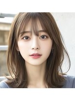 モンド ヘアクリエーション 新栄店(monde hair creation)&nbsp;【monde】外ハネミディ×インナーカラー×髪質改善