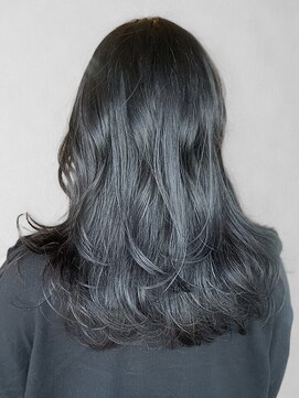 ティアトロアンドリミテバイティアトロ(teatro&limite by teatro) ロングレイヤー アッシュブラウン 髪質改善 透明感カラー 美髪