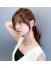 【顔回りカットで小顔に♪】顔回りカット＋うる艶カラ―＋トリートメント