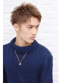 横浜西口メンズショートスパイキーショートパーマツーブロック
