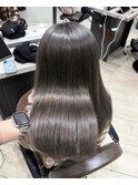 【KANA】アッシュグレージュ 透明感カラー