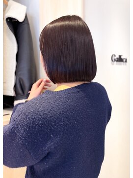 ガリカ シーム(Gallica/SEAM) ボブに落ち着きのあるラベンダーブラウン