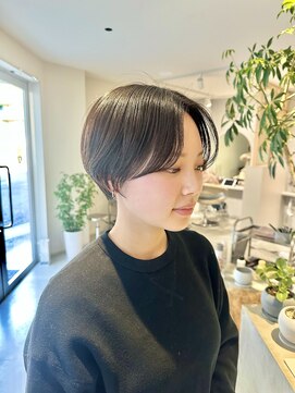 シンク(THYN°C) 【THYN℃】ハンサムショート/前髪なし/前髪なしショート