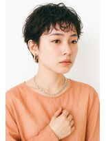 ラレイ ハラジュク(Lalei harajuku)&nbsp;原宿大人ショートニュアンスパーママッシュショート20代30代40代