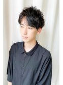 10代20代30代　メンズカット　学生　ビジネス　黒髪　ナチュラル