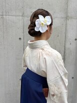 イオ(io)&nbsp;ヘアセット/卒業式ヘア/和風まとめ髪/袴着付け