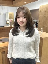 バド(bado) ベージュカラー/透明感カラー/レイヤーカット/髪質改善/本町