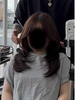 ミスラグジュアリー(Miss Luxury) layer cut×brown