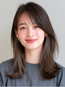 ハピネス 河原町店(Happiness) 大人ミディアム30代40代レイヤーくびれ
