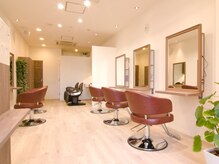 ヘアーサロン シエル(haira salon ciel)の雰囲気（☆ナチュラルな店内）