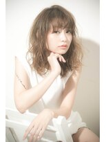 ミンクス 原宿店(MINX)&nbsp;【似合わせカット】外国人風ヴェールウェーブ×ブルージュ