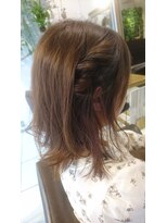 ウィービーパセリ atre川越店(WE BE PARSLEY) ナチュラルツイストハーフアップアレンジ♪♪【担当 木村 沙織】