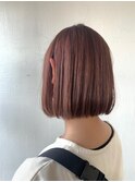 大人可愛いカジュアルボブ