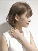 【GARDEN川谷】20代30代大人可愛い小顔ボブ×グレージュ