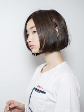 キープへアデザイン(keep hair design) 【自由が丘KEEP三橋】黒髪ラインボブ