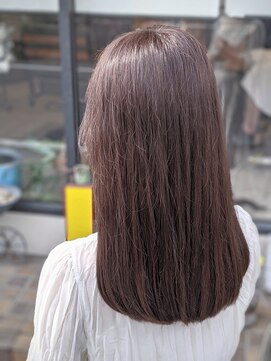 リック(LiC) レディースロング　ベージュカラー