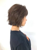 クオリス 上福岡店(QUALIS)&nbsp;大人かわいい/切りっぱなし/ボブ/小顔/外ハネ/アッシュベージュ/