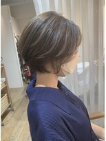 アフロートpd+ KOBE(AFLOATpd+)&nbsp;【神戸三宮】ひし形　くびれ　ショートボブ×アッシュベージュ
