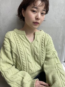 チカシツ(Chikashitsu) perm bob/momoka