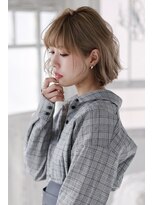 グランアージュ 錦糸町(grandage)&nbsp;大人可愛いふわふわボブ耳かけ小顔ボブマッシュパーマ/錦糸町