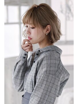 グランアージュ 錦糸町(grandage) 大人可愛いふわふわボブ耳かけ小顔ボブマッシュパーマ/錦糸町