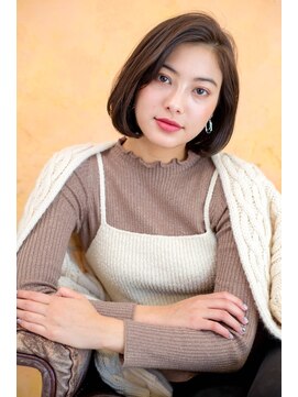 ロンド エスポワール 錦糸町(Lond espoir) 【副店長シバタ】大人可愛いナチュラルワンカールボブ