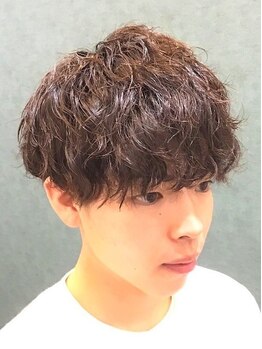 ヘアースペースシャルム (HAIR SPACE Charme)の写真/人気のパーマスタイルはお任せ◎男性専用メニューにも特化！メンズに人気サロン◇ONOFF決まるstyleをご提案