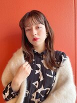トリコ ショップアンドヘアサロン(tricot shop hair salon)&nbsp;ストレートワイドバング/20代30代/tokita