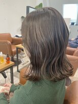 ルーツ(ROOTS)&nbsp;ブリーチなし×オリーブグレーカラー