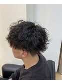 波巻きスパイラルパーマ/波巻きパーマ