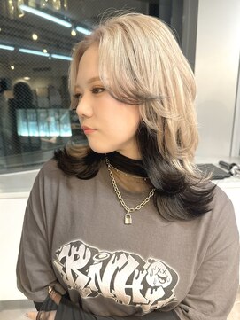 ミョンシル 【myonsil 山田】デザインカラー×レイヤーカット