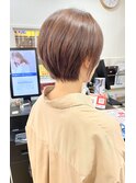 丸みショート×ベージュ【横須賀中央 Really】