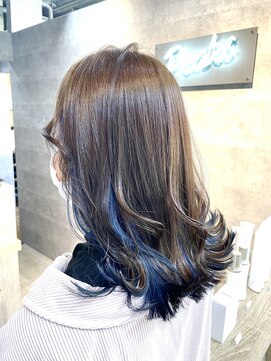 ピークス 千葉店(Peaks) チラ見えが可愛い☆インナーブルーセミ♪