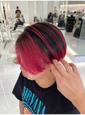 【RAYS/金本】バレイヤージュ ・ショートボブ・ツーブロック