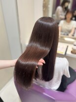 ハピネス 河原町店(Happiness) 髪質改善 レイヤーカット ベージュ グレージュ 20代 30代 40代