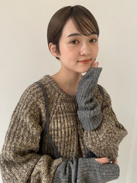 スクレ(s:;cre) 【丸みショート×シアーバング】